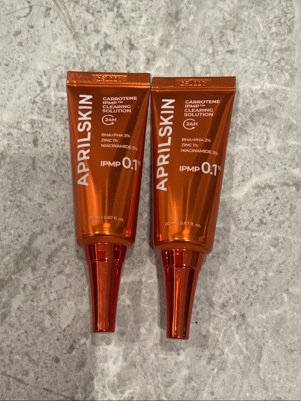 Set of Two AprilSkin Carrotine Clearing Solution